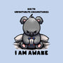 Unfortunately I Am Awake-Mens-Premium-Tee-fanfabio