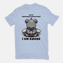 Unfortunately I Am Awake-Mens-Basic-Tee-fanfabio