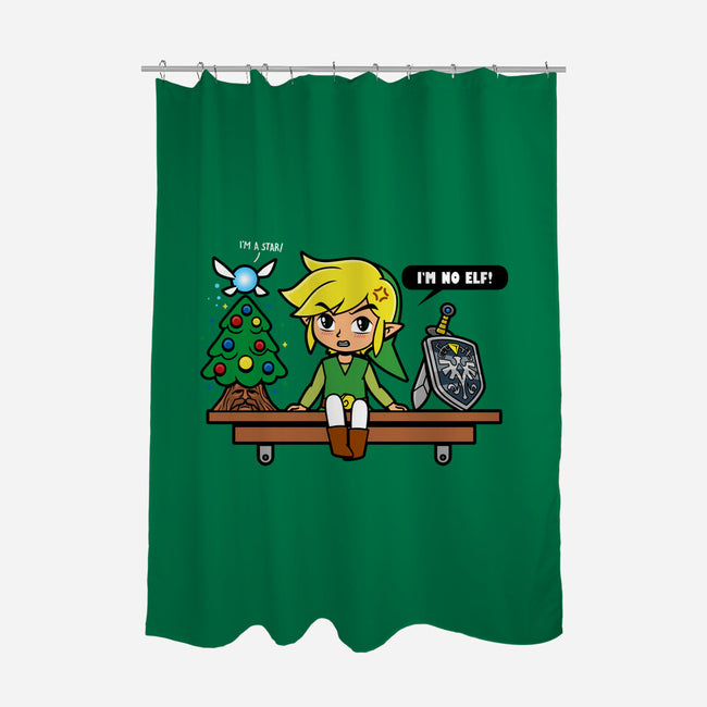 Hylian On The Shelf-None-Polyester-Shower Curtain-Boggs Nicolas