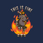 Fire Demon Meme Fine-None-Glossy-Sticker-Studio Mootant