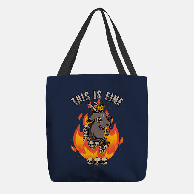 Fire Demon Meme Fine-None-Basic Tote-Bag-Studio Mootant