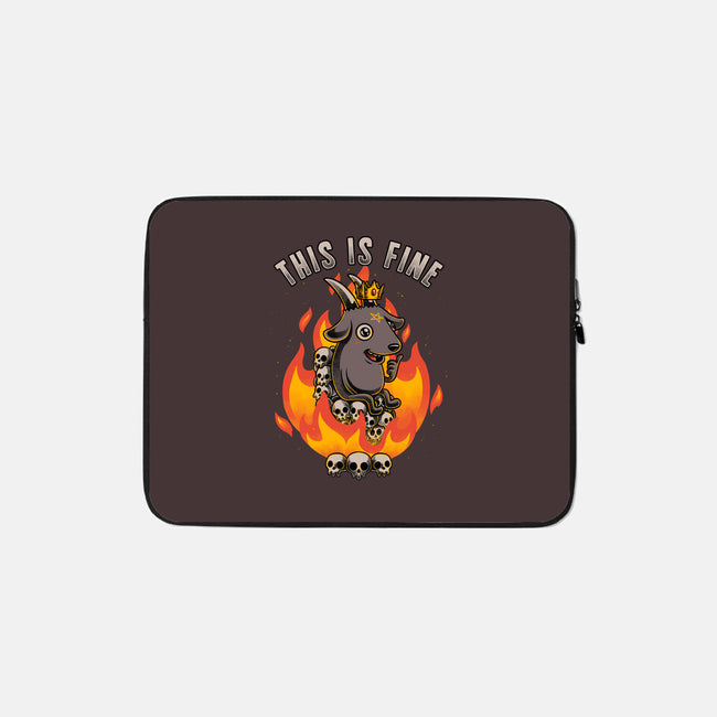 Fire Demon Meme Fine-None-Zippered-Laptop Sleeve-Studio Mootant