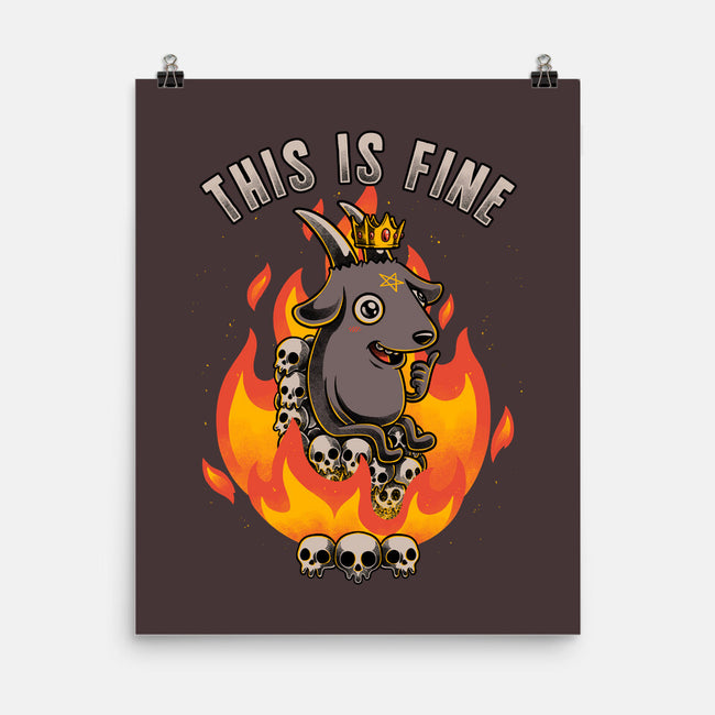 Fire Demon Meme Fine-None-Matte-Poster-Studio Mootant