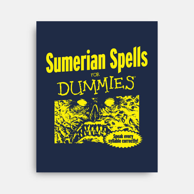 Sumerian Spells For Dummies-None-Stretched-Canvas-Boggs Nicolas