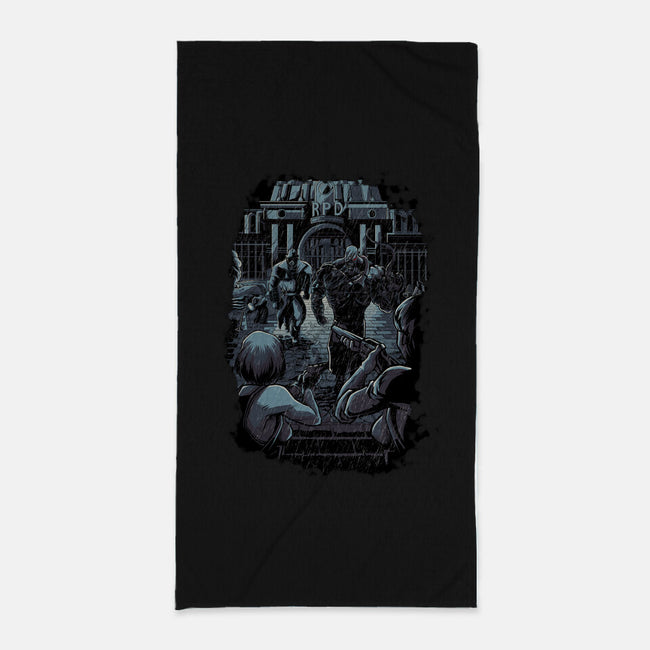 War On Tyrants-None-Beach-Towel-Diego Oliver