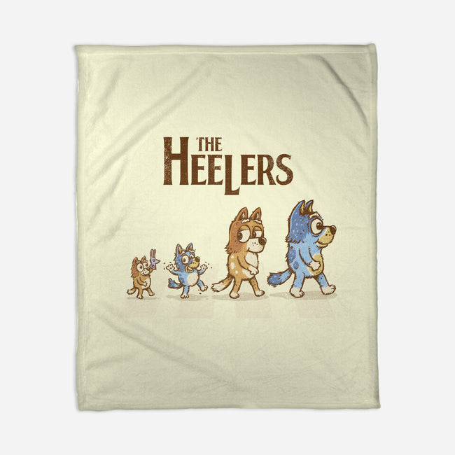 The Heelers Road-None-Fleece-Blanket-kg07