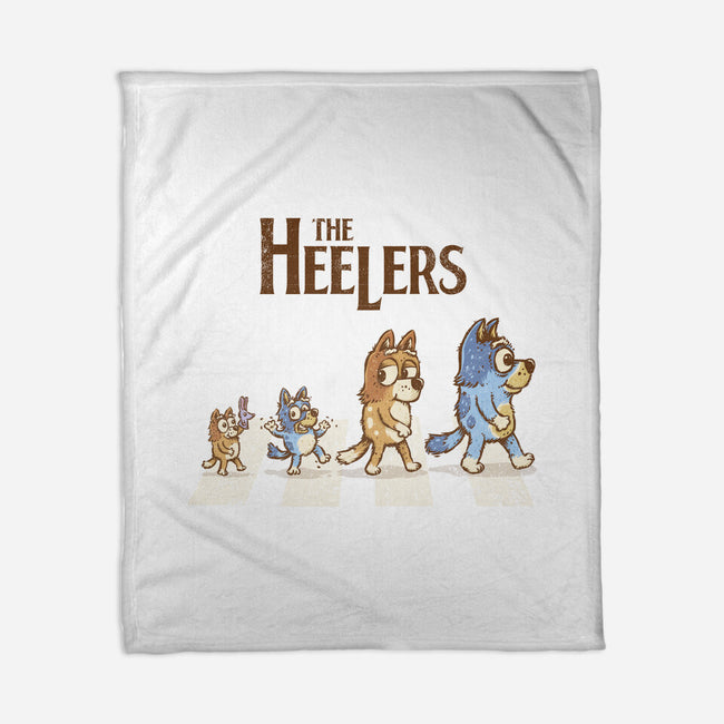 The Heelers Road-None-Fleece-Blanket-kg07