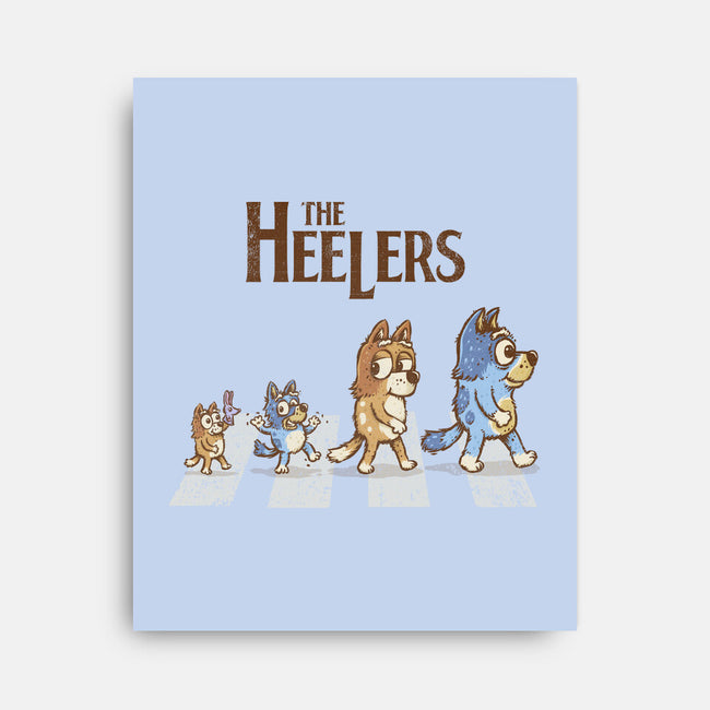 The Heelers Road-None-Stretched-Canvas-kg07