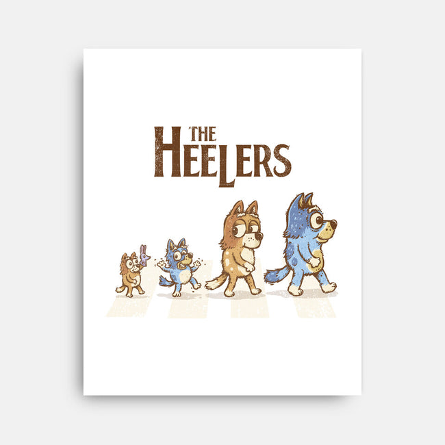 The Heelers Road-None-Stretched-Canvas-kg07