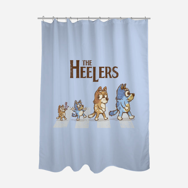 The Heelers Road-None-Polyester-Shower Curtain-kg07