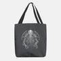 Great Old One Behind The Shadows-None-Basic Tote-Bag-DrMonekers