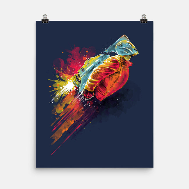 Human Rocket-None-Matte-Poster-zascanauta