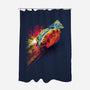 Human Rocket-None-Polyester-Shower Curtain-zascanauta