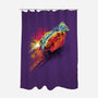 Human Rocket-None-Polyester-Shower Curtain-zascanauta