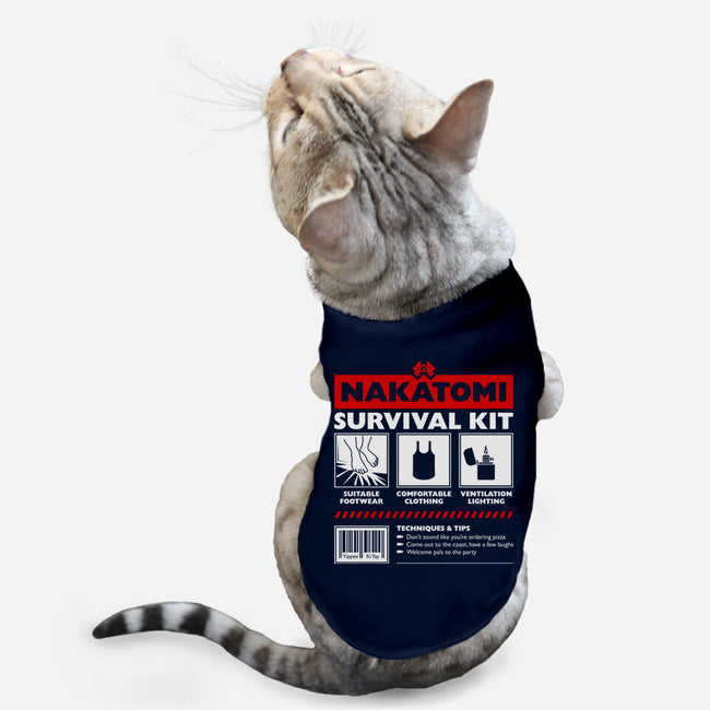 Nakatomi Survival Kit-Cat-Basic-Pet Tank-rocketman_art