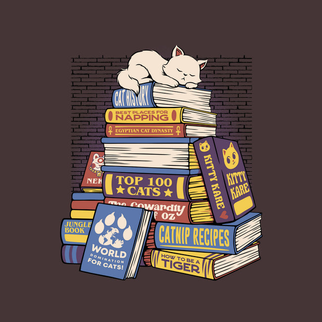 Cat Books Feline Library-None-Dot Grid-Notebook-tobefonseca