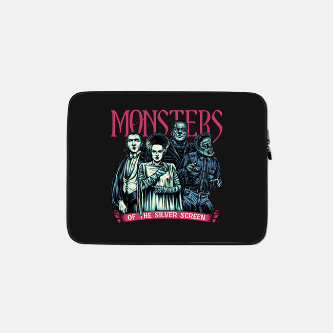 Monsters Of The Silver Screen-None-Zippered-Laptop Sleeve-momma_gorilla
