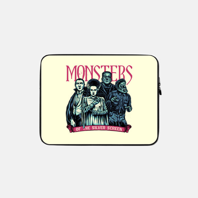 Monsters Of The Silver Screen-None-Zippered-Laptop Sleeve-momma_gorilla