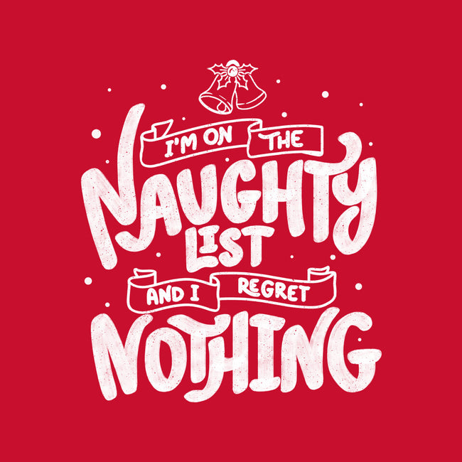 On The Naughty List And I Regret Nothing-None-Fleece-Blanket-tobefonseca