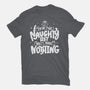 On The Naughty List And I Regret Nothing-Mens-Heavyweight-Tee-tobefonseca