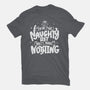 On The Naughty List And I Regret Nothing-Womens-Fitted-Tee-tobefonseca
