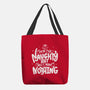 On The Naughty List And I Regret Nothing-None-Basic Tote-Bag-tobefonseca