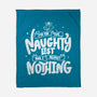 On The Naughty List And I Regret Nothing-None-Fleece-Blanket-tobefonseca