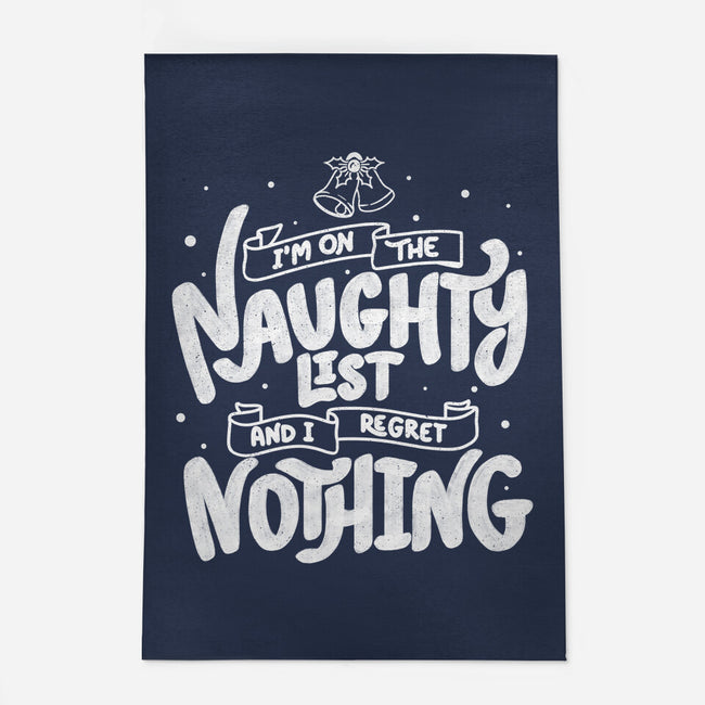 On The Naughty List And I Regret Nothing-None-Indoor-Rug-tobefonseca