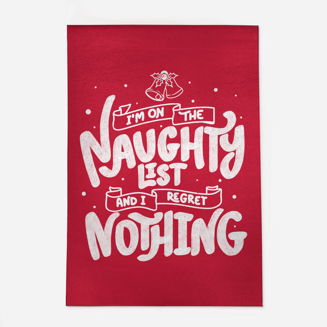 On The Naughty List And I Regret Nothing-None-Indoor-Rug-tobefonseca