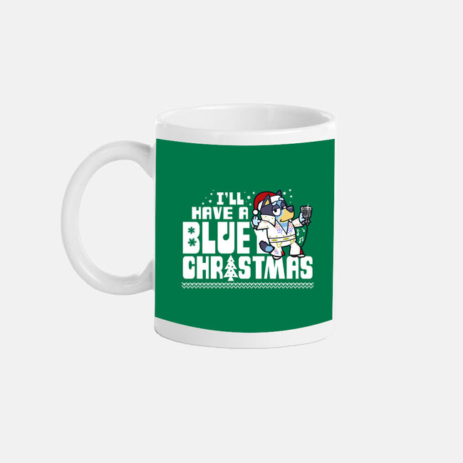 Bluey Xmas-None-Mug-Drinkware-Boggs Nicolas