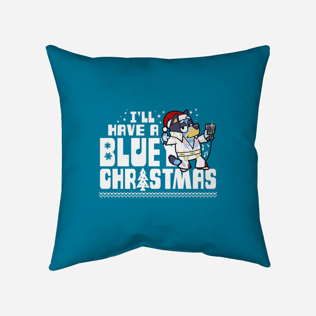 Bluey Xmas-None-Removable Cover w Insert-Throw Pillow-Boggs Nicolas