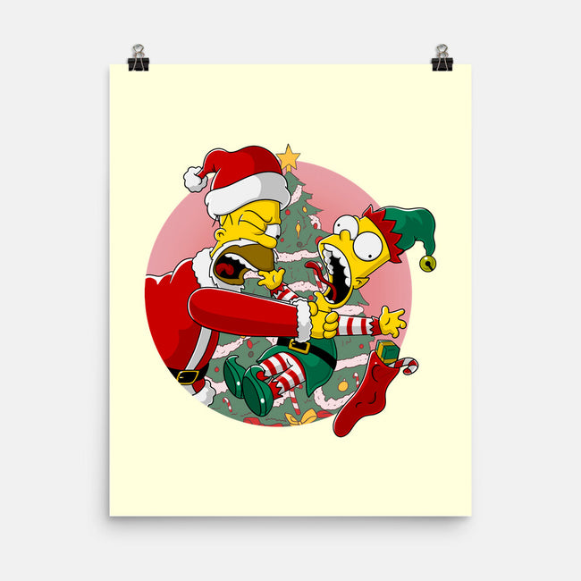 Not Santa's Helper-None-Matte-Poster-MarianoSan