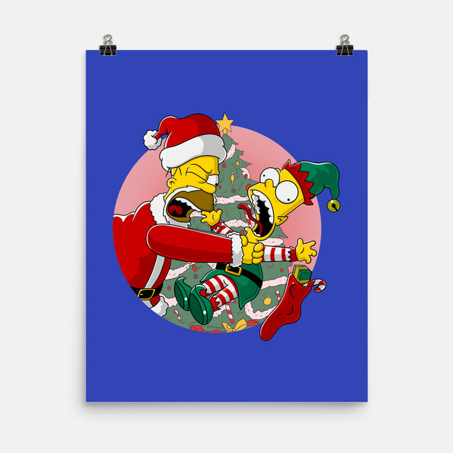 Not Santa's Helper-None-Matte-Poster-MarianoSan