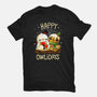 Happy Owlidays-Mens-Basic-Tee-Vallina84