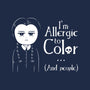 Allergic To Color-None-Glossy-Sticker-ducfrench
