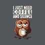Coffee And Silence-None-Beach-Towel-ducfrench