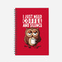 Coffee And Silence-None-Dot Grid-Notebook-ducfrench