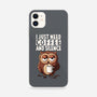 Coffee And Silence-iPhone-Snap-Phone Case-ducfrench