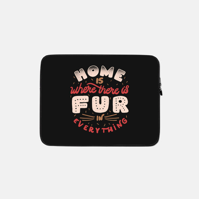 Fur In Everything-None-Zippered-Laptop Sleeve-tobefonseca