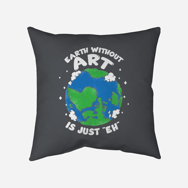 Is Just Eh-None-Removable Cover-Throw Pillow-turborat14