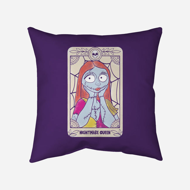 Nightmare Queen-None-Removable Cover-Throw Pillow-turborat14