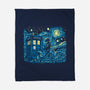 Dreams Of Time And Space-None-Fleece-Blanket-DrMonekers