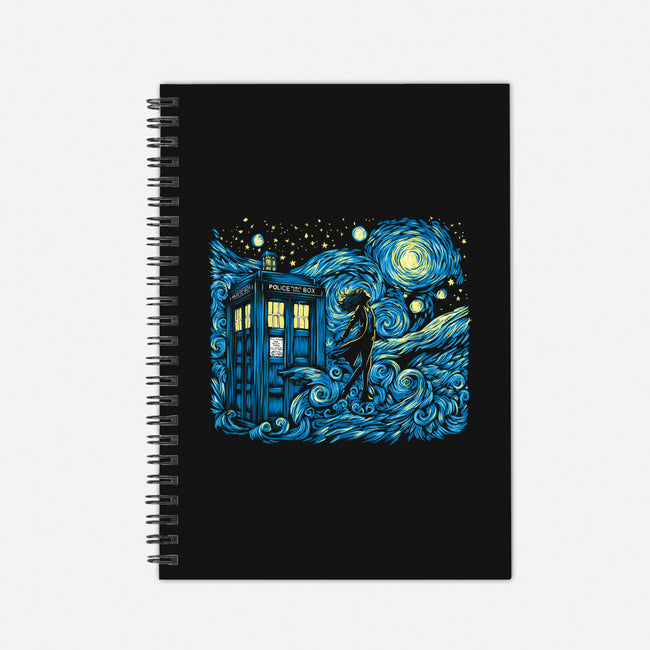 Dreams Of Time And Space-None-Dot Grid-Notebook-DrMonekers