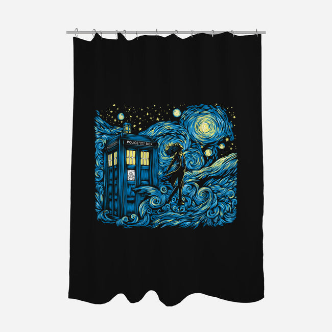Dreams Of Time And Space-None-Polyester-Shower Curtain-DrMonekers