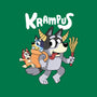 Krampus Bluey-Womens-Off Shoulder-Tee-Nemons