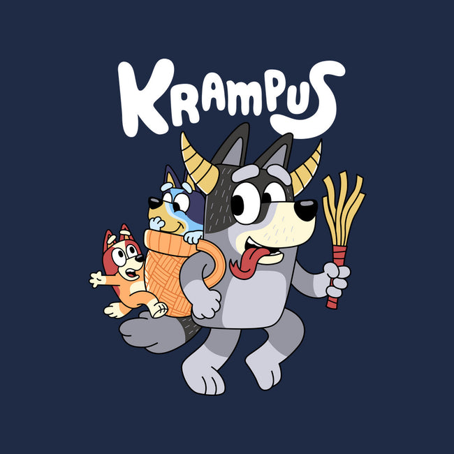 Krampus Bluey-Unisex-Kitchen-Apron-Nemons