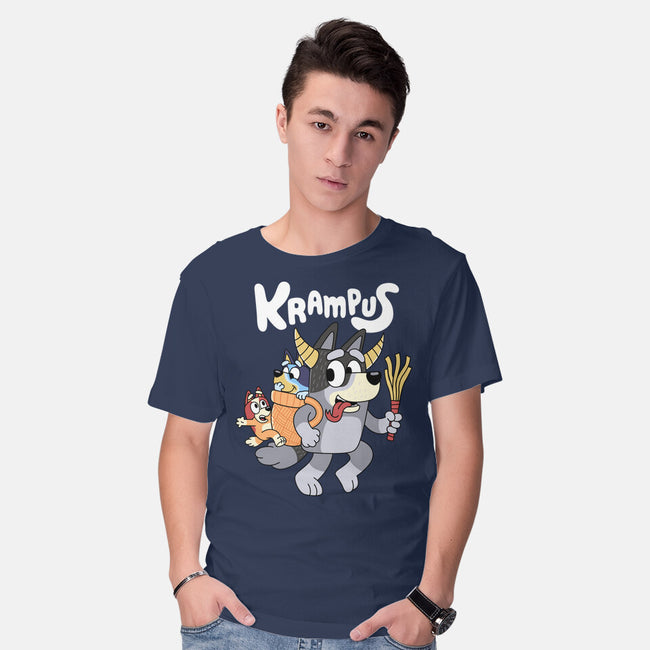 Krampus Bluey-Mens-Basic-Tee-Nemons