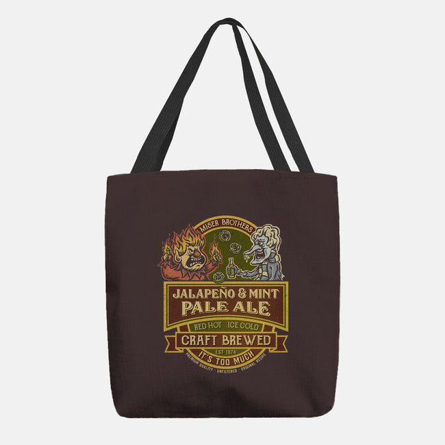 Miser Brothers Jalapeno And Mint Ale-None-Basic Tote-Bag-kg07