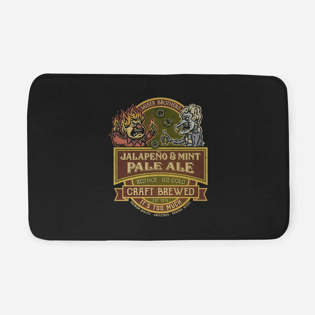 Miser Brothers Jalapeno And Mint Ale-None-Memory Foam-Bath Mat-kg07