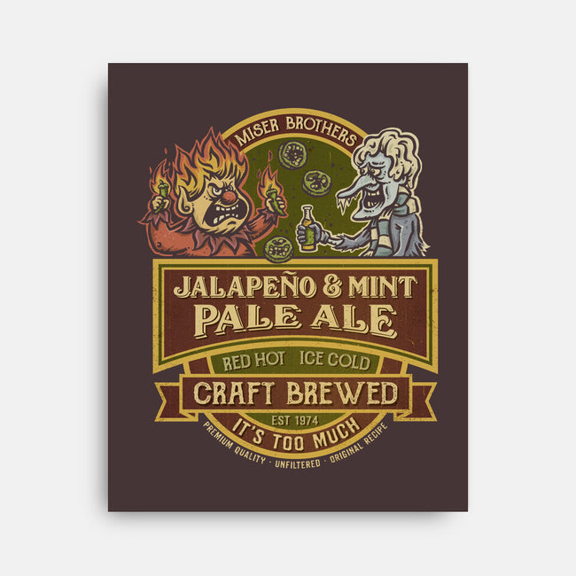 Miser Brothers Jalapeno And Mint Ale-None-Stretched-Canvas-kg07